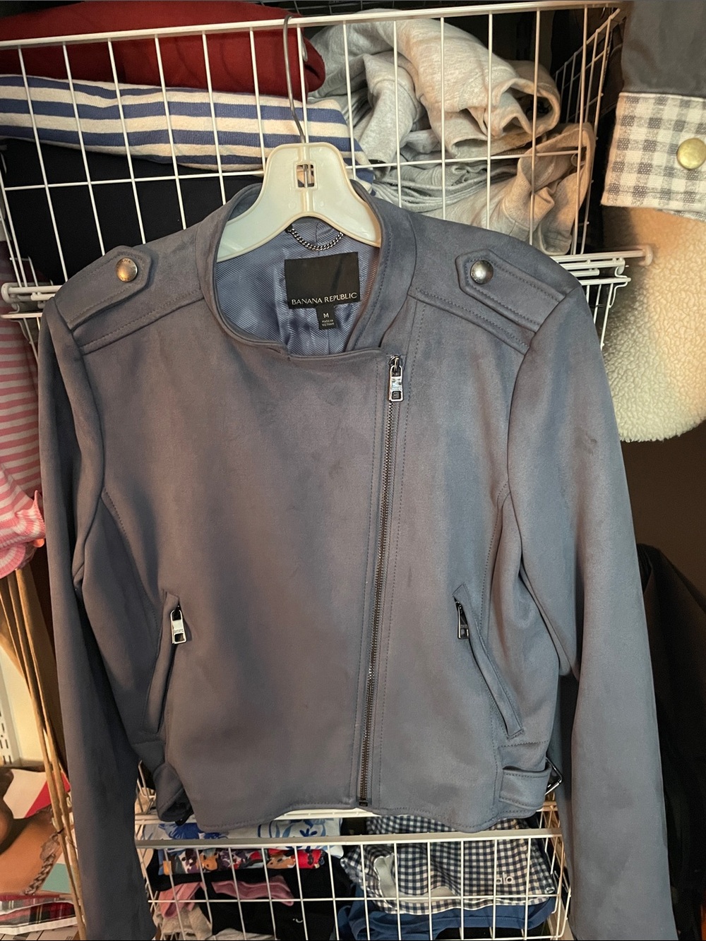 Banana Republic Suede-esq jacket